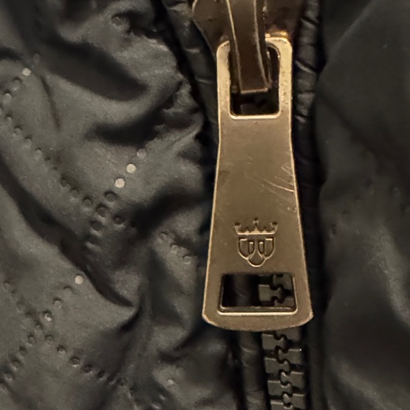 Men's Navy Quilted Jacket - Picture 4 of 12